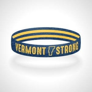 Reversible Vermont Strong Wristband Bracelet